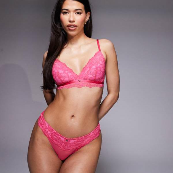 アン・サマーズ バレンタイン セクシー レース tバック ピンク 下着 レディース 女性 インポートブランド 小さいサイズから大きいサイズまで