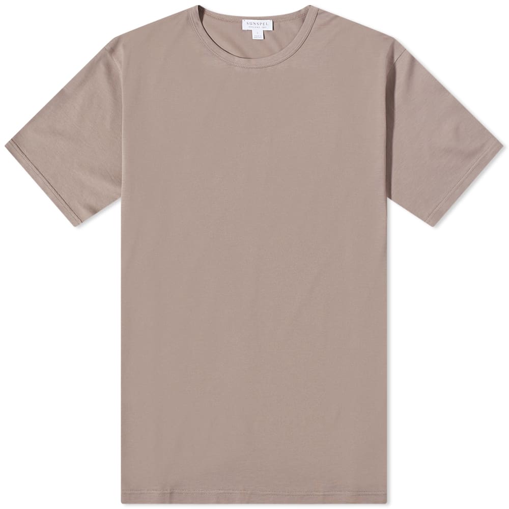 高額売筋】 サンスペル Sunspel クラシック クルーネック Tシャツ トップス メンズ 男性 インポートブランド  小さいサイズから大きいサイズまで