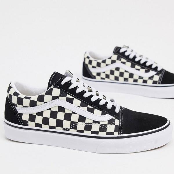 楽天市場 ヴァンズ Vans Vans バンズ Vans Oldskoolチェッカーボードトレーナー 白黒 靴 メンズ 男性 インポートブランド 小さいサイズから大きいサイズまで セレクトショップ Diva Closet
