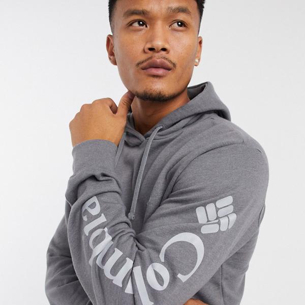 コロンビア Columbia グレーのcolumbiaviewmountiiグラフィックパーカー トップス メンズ 男性 インポートブランド 小さいサイズから大きいサイズまで Lojascarrossel Com Br