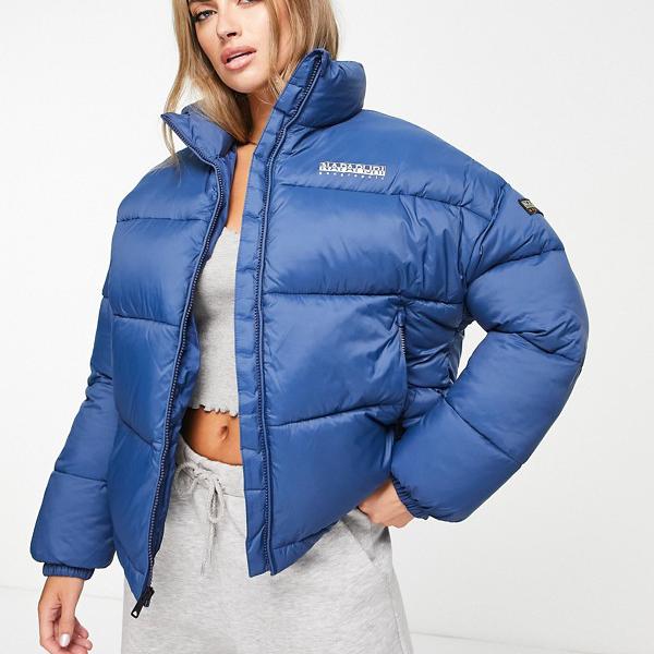 ナパピリ レディース ジャケット Napapijri A-suomi Borg Puffer