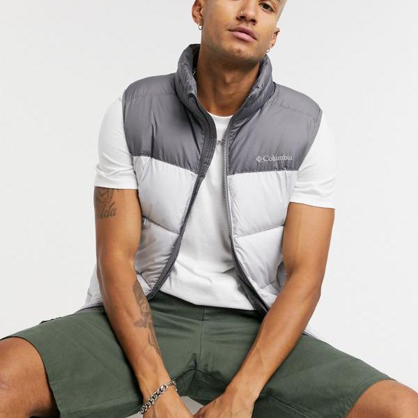 ベスト グレーのコロンビアパイクレイクベスト メンズ インポートブランド コロンビア コロンビア ベスト 男性 Columbia トップス 小さいサイズから大きいサイズまで セレクトショップ Diva Closet京都のセレクトショップdivacloset タンクトップ Justblazebarbers Com