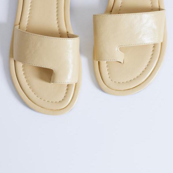 トップショップ Topshop TOPSHOP トップショップ サンドラ フラットサンダルミュール バターミルク 靴 レディース 女性 インポートブランド 小さいサイズから大きいサイズまで