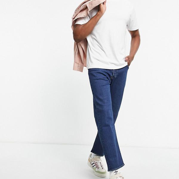 22年最新入荷 リーバイス Levi S リーバイス501 93クロップジーンズミッドブルーウォッシュ パンツ ボトム メンズ 男性 インポートブランド 小さいサイズから大きいサイズまで 堅実な究極の Kanematsuusa Com