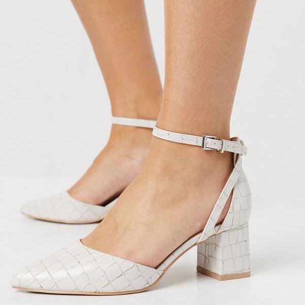 驚きの安さ 楽天市場 Raidワイドフィットヘイジーミッドヒールシューズ ボーンクロコ 靴 レディース 女性 インポートブランド 小さいサイズから 大きいサイズまで セレクトショップ Diva Closet 時間指定不可 Fcipty Com