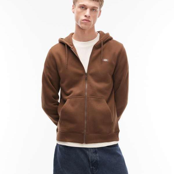 ディッキーズ Dickies ディッキーズ オークポート ジップパーカー(ブラウン) トップス メンズ 男性 インポートブランド 小さいサイズから大きいサイズまで|セレクトショップ Diva Closet