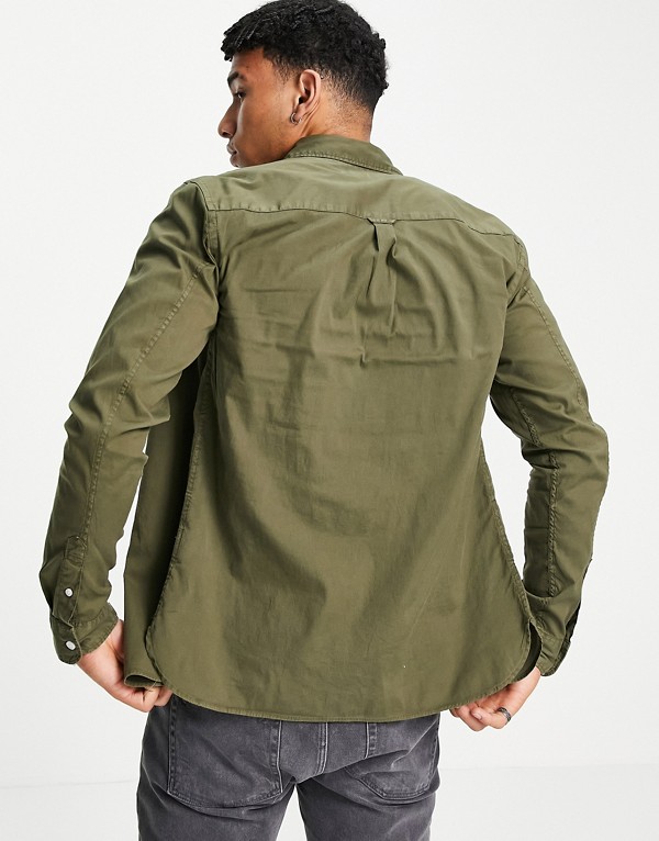 オールセインツ Allsaints カーキ色のallsaintsサンザシシャツ トップス メンズ 男性 インポートブランド 小さいサイズから大きいサイズまで Highsoftsistemas Com Br