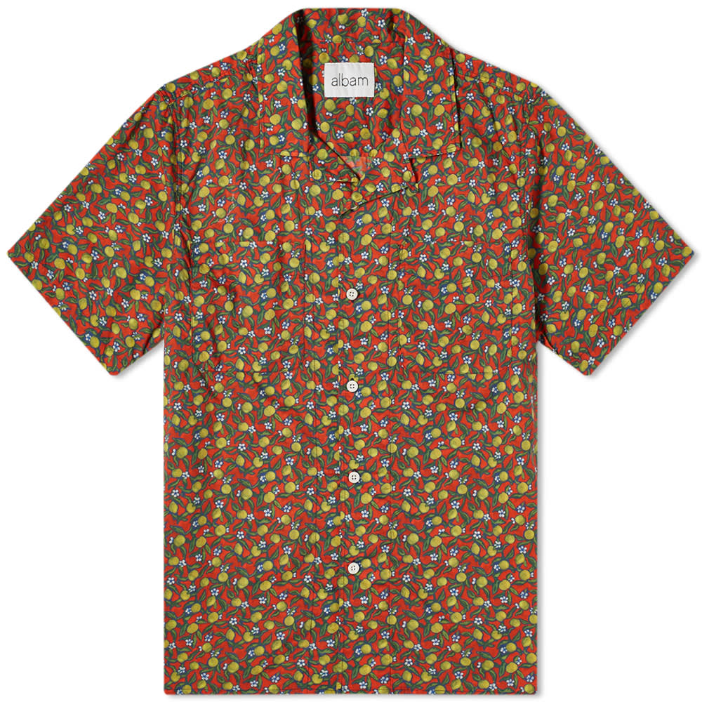 カジュアルシャツ 半額sale メンズ トップス アルバン半袖リビアカラーシャツ Albam 男性 小さいサイズから大きいサイズまで インポートブランド