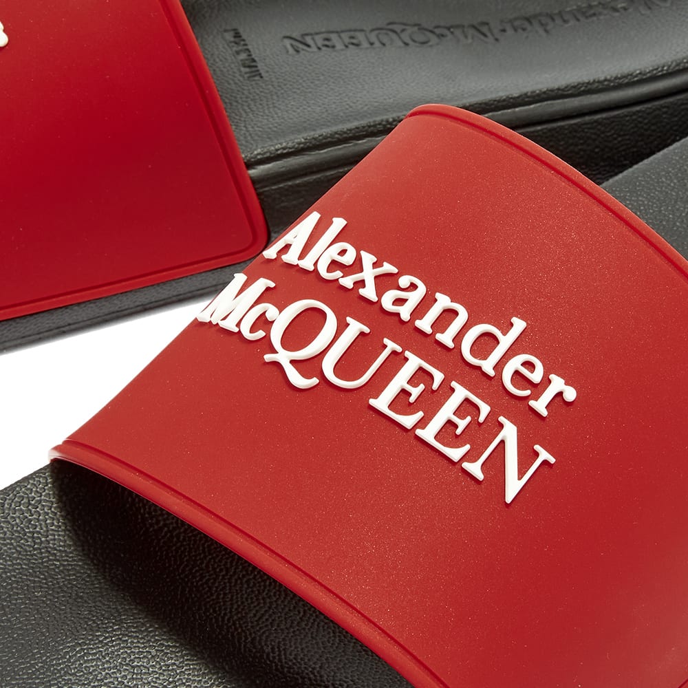 楽天市場 アレキサンダー マックイーン Alexander Mcqueen アレキサンダーマックイーンロゴウェッジソールプールスライド 靴 メンズ 男性 インポートブランド 小さいサイズから大きいサイズまで セレクトショップ Diva Closet