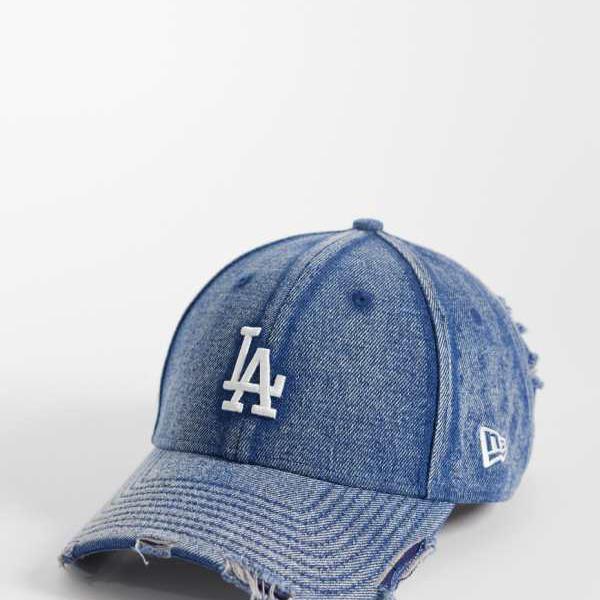 ニュー内鰓 New Era NEW ERA ニュー内鰓 天使の都市ドジャース 9forty アシッドウォッシュ ジーンズ鳥打ち帽（青色） かぶり笠 レディース 亭主もち インポートブランド バッグ・小物・ブランド雑貨-レディース帽子
