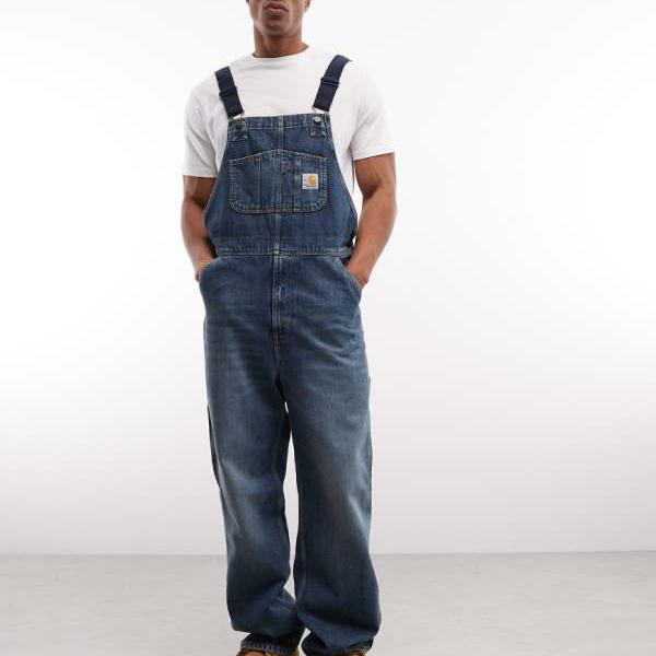 鉄道車両ハート形 Carhartt WIP Carhartt Carhartt WIP ジーンズ大層らしい櫂（ミッドブルーウォッシュ） ズボン下 下つ方 メンズ 成人男性 インポートブランド 小っちゃい大いさから馬鹿でかい大いさまで