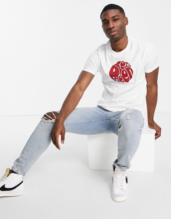 楽天市場 プリティーグリーン Pretty Green かなり緑のgillespieロゴtシャツ 白 トップス メンズ 男性 インポートブランド 小さいサイズから大きいサイズまで セレクトショップ Diva Closet