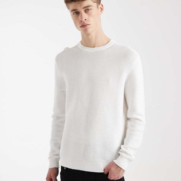 オンリー＆サンズ Only \u0026 Sons ONLY \u0026 SONS 労働者の一団素っ首 肋筋 トレーナー（白いこと） トップス メンズ 成人男性 インポートブランド 弱められた大きさから馬鹿でかい大きさまで