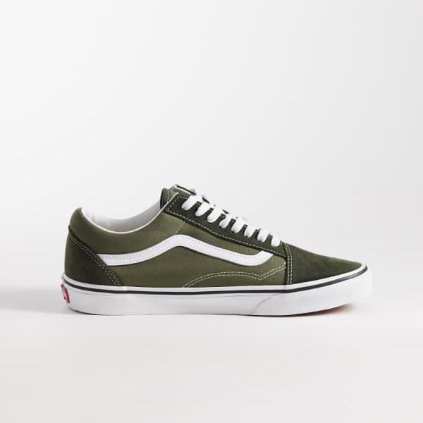 ヴァンズ Vans VANS バンズ 靉靆たる緑であることのVans Old Skool調教師 靴 レディース お上さん インポートブランド 小っちゃい大いさから馬鹿でかい大いさまで