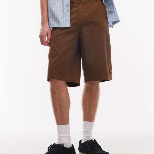 ディッキーズ Dickies ディッキーズ 247 13インチ ワークショーツ ライトブラウン パンツ ボトム メンズ 男性 インポートブランド 小さいサイズから大きいサイズまで｜セレクトショップ　Diva　Closet