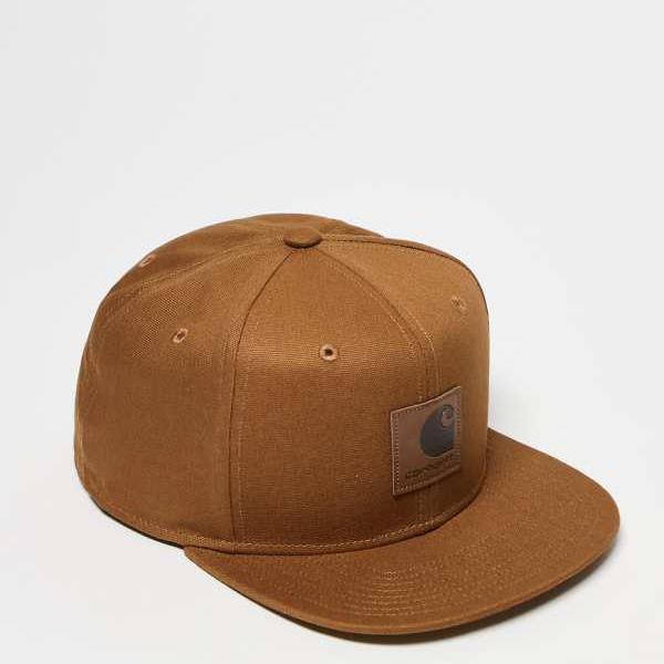 カーハート Carhartt WIP Carhartt Carhartt WIP ロゴキャップ（ブラウン） 帽子 レディース 女性 インポートブランド