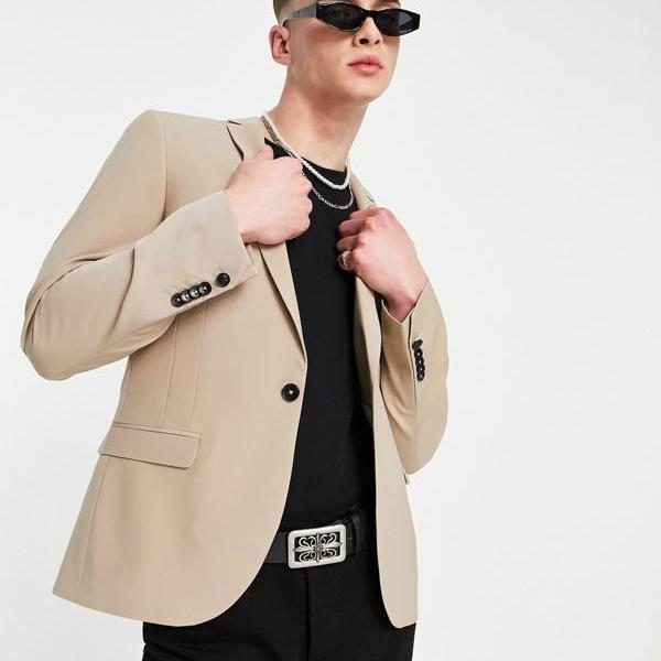 楽天1位 楽天市場 ツイステッド テイラー Twisted Tailor ストーンにウールミックスを使用したツイストテーラースーツジャケット アウター メンズ 男性 インポートブランド 小さいサイズから大きいサイズまで セレクトショップ Diva Closet 即納特典付き Advance