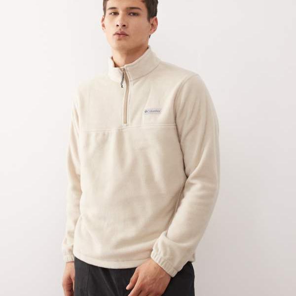 コロンビア Columbia コロンビア スティーンズ 牟礼 ハーフジップ フリース（石ころ） トップス メンズ 成人男性 インポートブランド たわい無い大きさから気が大きい大きさまで