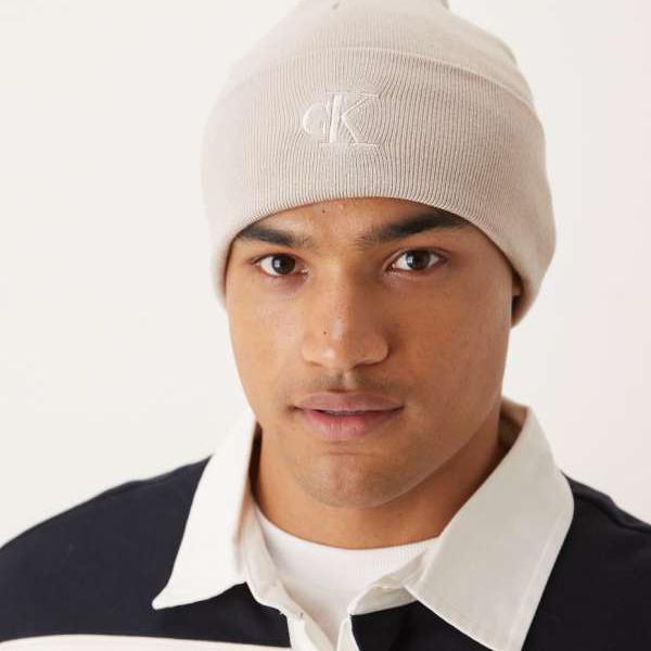 楽天市場】カルバンクライン ニット帽 Calvin Klein Jeans Monogram