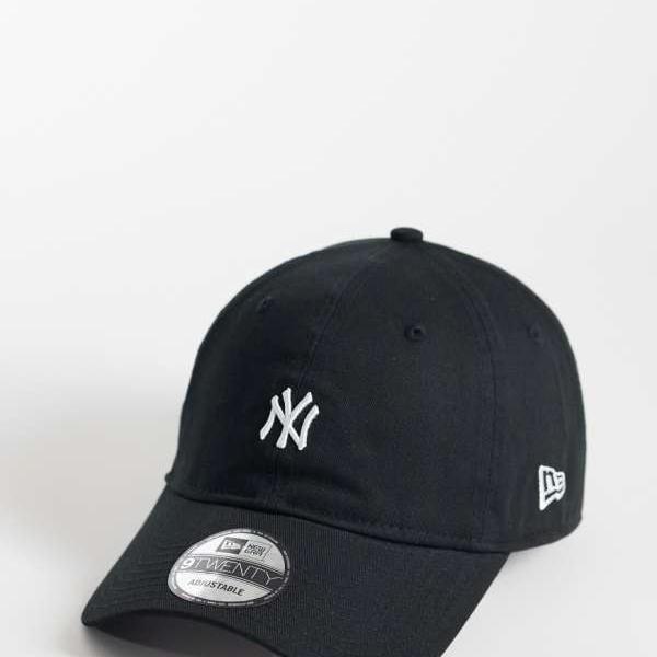 ニュー内鰓 New Era NEW ERA New Era NY ヤンキース ミニ ロゴタイプ 旗がしら、黒いこと かぶり笠 レディース 成人女性 インポートブランド