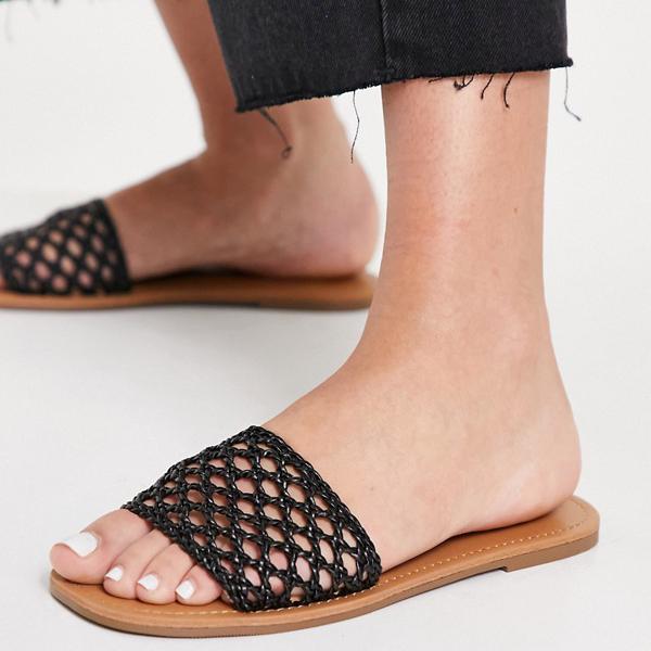 海外輸入 楽天市場 ミスセルフリッジ Miss Selfridge ミスセルフリッジエリーサンダル 黒 靴 レディース 女性 インポートブランド 小さいサイズから大きいサイズまで セレクトショップ Diva Closet 人気ブランド Www Secom Com Uy