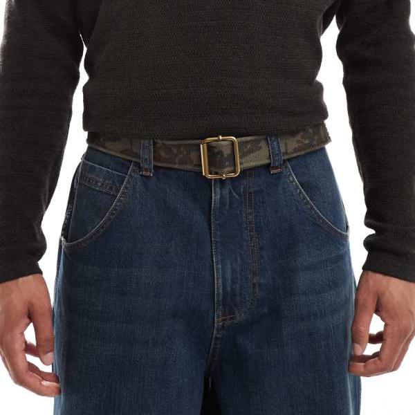 リーバイス Levi's リーバイスのウォッシュ加工された迷彩柄ウェビングベルト ベルト メンズ 男性 インポートブランド