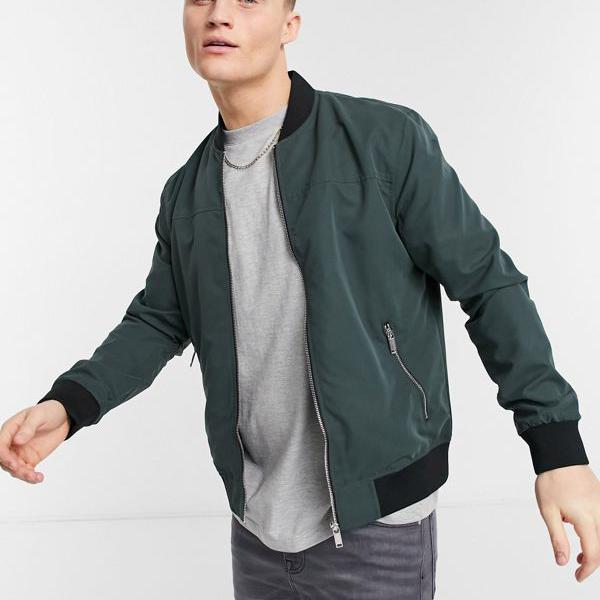 日本限定モデル メンズファッション コート ジャケット アウター リバーアイランドグリーンボンバー Island River Island River リバーアイランド メンズ 小さいサイズから大きいサイズまで インポートブランド 男性 Gs Louislegrand Com