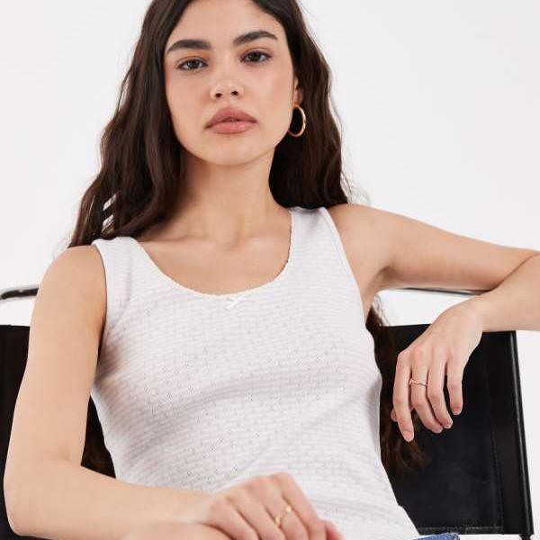 リーバイス Levi's リーバイスのリボン付きスウィーティーストライプTシャツ(ラベンダー) トップス レディース 女性 インポートブランド 小さいサイズから大きいサイズまで|セレクトショップ Diva Closet