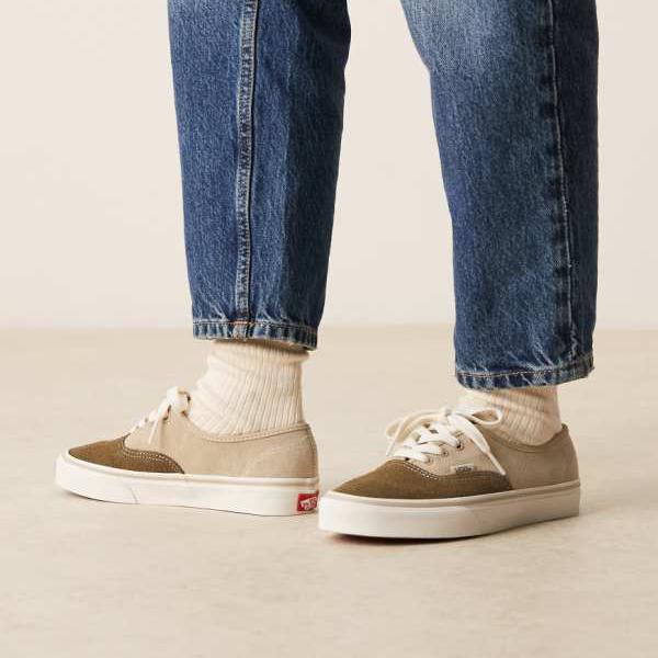 ヴァンズ Vans VANS バンズ ヴァンズ オーセンティック トレーナー（ツートンブラウン） 靴 レディース 女性 インポートブランド 小さいサイズから大きいサイズまで