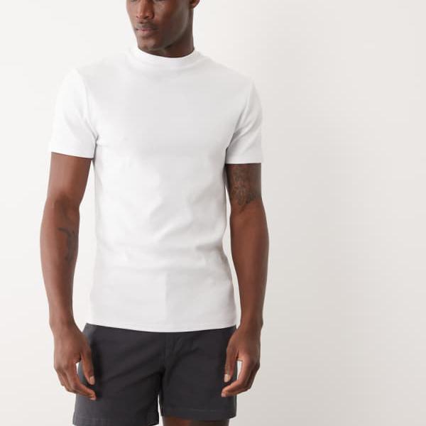 エイソス ASOS asos ASOS DESIGN スキニーチノショーツ（ショート丈、チャコールグレー） パンツ ボトム メンズ 男性 インポートブランド 小さいサイズから大きいサイズまで