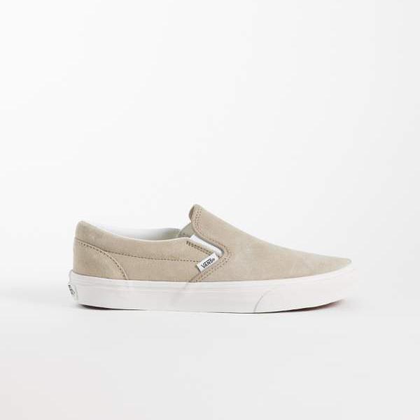 ヴァンズ Vans VANS バンズ バンズ クラシック スリッポン スニーカー（ベージュ） 靴 レディース 女性 インポートブランド 小さいサイズから大きいサイズまで｜セレクトショップ　Diva　Closet