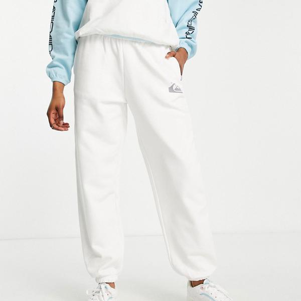 クイックシルバー Quiksilver クイックシルバーザフリースジョガーズクリーム ボトム パンツ レディース 女性 インポートブランド 小さいサイズから大きいサイズまで Southwestne Com