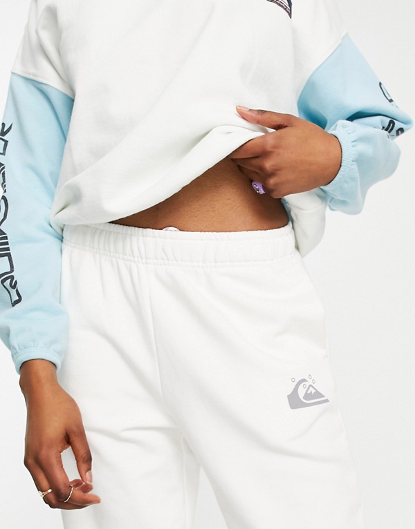 クイックシルバー Quiksilver クイックシルバーザフリースジョガーズクリーム ボトム パンツ レディース 女性 インポートブランド 小さいサイズから大きいサイズまで Southwestne Com