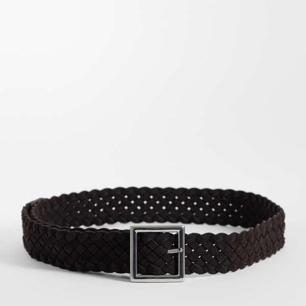 トップショップ Topshop TOPSHOP トップショップのブラウンの編み込みレザーベルト ベルト レディース 女性 インポートブランド｜セレクトショップ　Diva　Closet