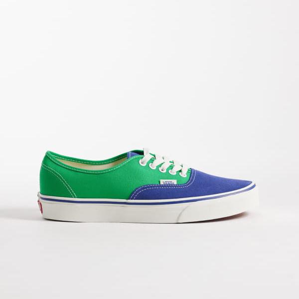 ヴァンズ Vans VANS バンズ 米国海軍と緑であることのVans Authentic調教師 靴 レディース 亭主もち インポートブランド ごく小さい大きさから大層らしい大きさまで