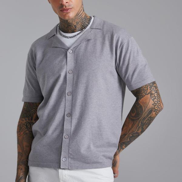 最大60 オフ Boohoo ブーフー Boohoo 半袖リビアニットシャツ メンズ 男性 インポートブランド 小さいサイズから大きいサイズまで 代 30代 40代 プレゼント 誕生日