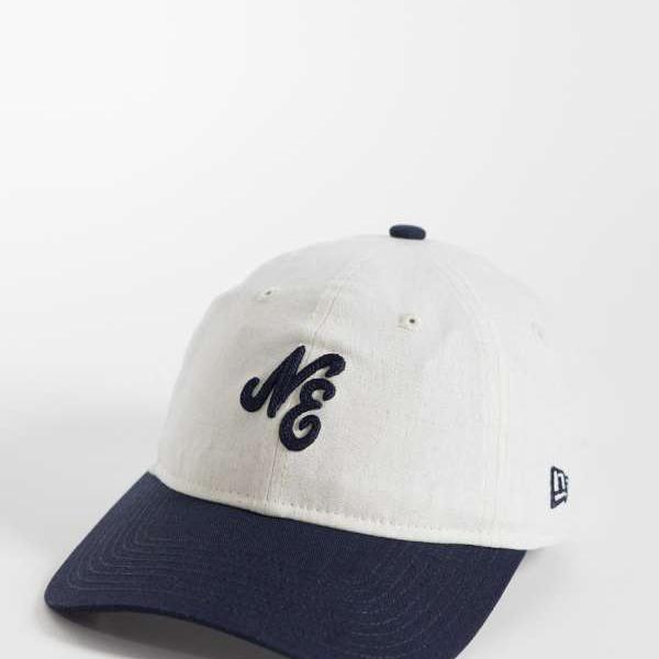 ニュー内鰓 New Era NEW ERA ニュー内鰓 レディース 9twenty リネン コントラストピークキャップ マルチ色つや かぶり笠 レディース 成人女性 インポートブランド