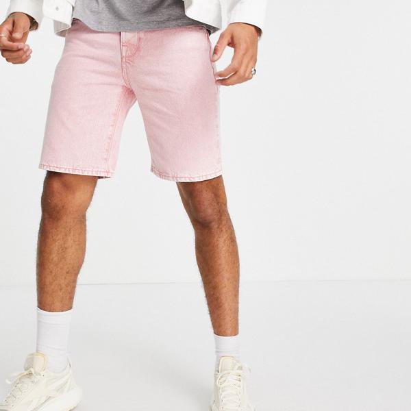 セレクテッド オム Selected Homme Selected Homme ストレートフィットアシッドウォッシュピンクの厳選されたオムジーンズトランクス 下穿 お尻 メンズ 男性 インポート商標 質素号数から仰々しいサイズまで 京都の選り抜く売店divacloset Eyfel Sa Com