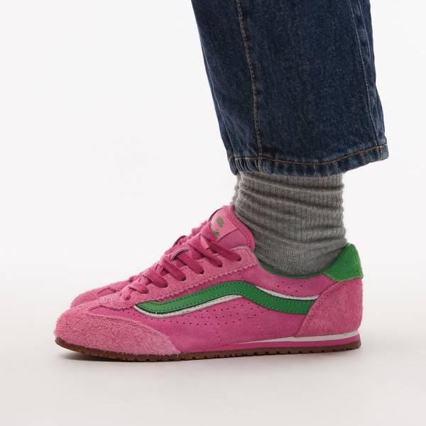 ヴァンズ Vans VANS バンズ サクラ色と緑であることのVans Super Lowpro調教師 靴 レディース お上さん インポートブランド たわい無い大きさから気が大きい大きさまで