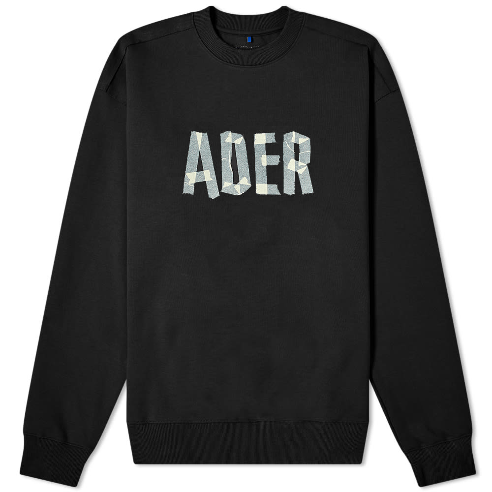 インポートブランド Error Ader Aderエラーテープロゴクルースウェット アーダーエラー アーダーエラー インポートブランド スウェット トレーナー 小さいサイズから大きいサイズまで セレクトショップdivacloset京都のセレクトショップdivacloset トップス トップス