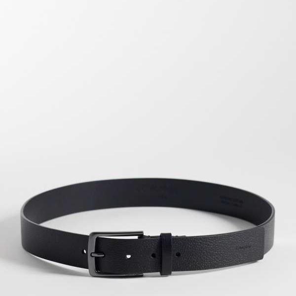 カルバンクライン Calvin Klein カルバン・クライン ペブルバックルベルト 35mm ブラック ベルト レディース 女性 インポートブランド｜セレクトショップ　Diva　Closet