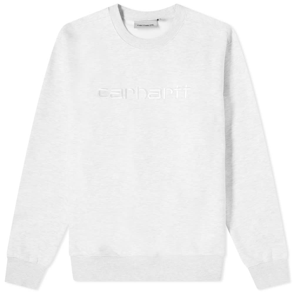 スウェット トレーナー 開梱 設置 無料 Carhartt ワークインプログレス カーハート Wip 小さいサイズから大きいサイズまで インポートブランド 男性 メンズ トップス カーハートwipロゴスウェット