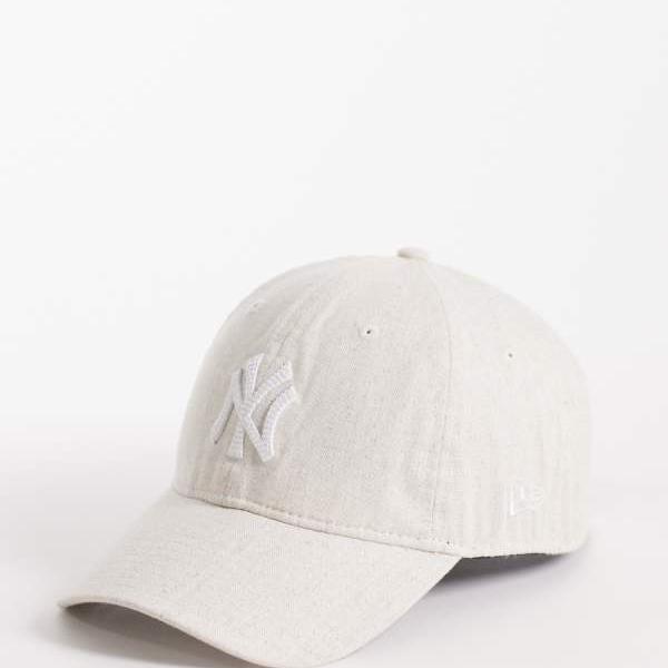 ニューエラ New Era NEW ERA ニューエラ NYヤンキース 9twenty リネンキャップ ベージュ 帽子 レディース 女性 インポートブランド