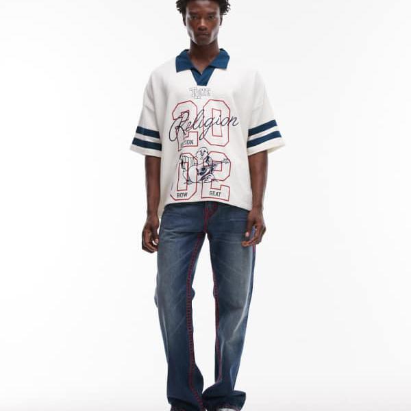 楽天市場】トゥルーレリジョン BIG-T コーデュロイ パンツ ブラウン