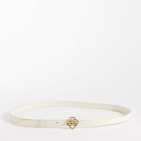 ガント Gant GANT 本革細身ベルト、ゴールドバックル付き、サンドカラー ベルト レディース 女性 インポートブランド｜セレクトショップ　Diva　Closet