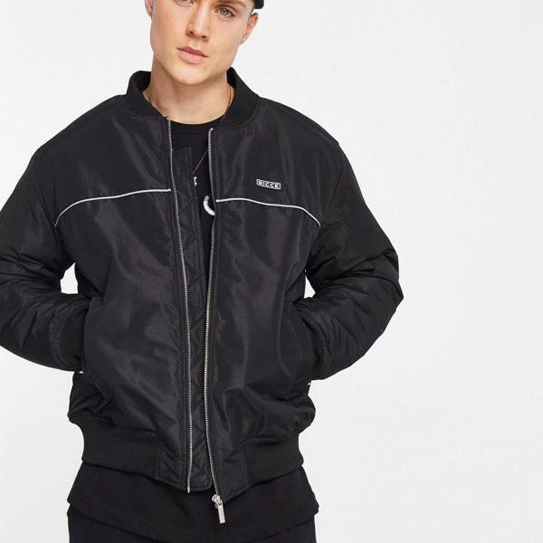 Web限定 ニッチェ Nicce Nicce 黒のnicceボンバージャケット アウター メンズ 男性 インポートブランド 小さいサイズから大きいサイズまで セレクトショップ Diva Closet 珍しい Copticchamber Com