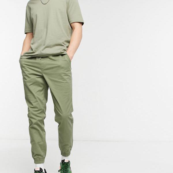 保証書付 ジャックアンドジョーンズ Jack Jones カーキ色のジャック ジョーンズインテリジェンスカフパンツ パンツ ボトム メンズ 男性 インポートブランド 小さいサイズから大きいサイズまで 内祝い Www Mbbsdds2k23 Org