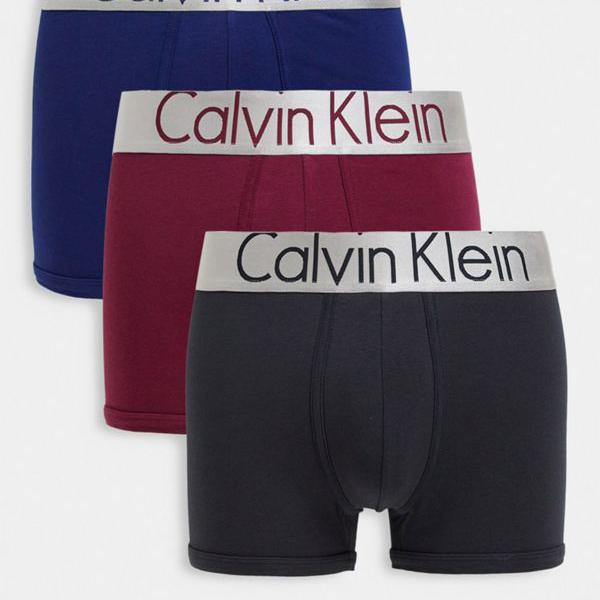 全国宅配無料 カルバンクライン Calvin Klein Calvin Klein3パックコットンストレッチトランクス アンダーウェア 下着 メンズ 男性 インポートブランドw 日本全国送料無料 Www Nripost Com