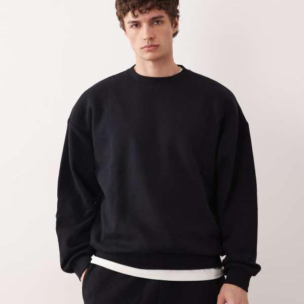 オンリー＆サンズ Only \u0026 Sons ONLY \u0026 SONS 厚地の外套大きさ トレーナー コーデ（黒いこと） トップス メンズ 成人男性 インポートブランド たわい無い大きさから気が大きい大きさまで