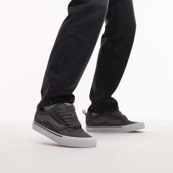 ヴァンズ Vans VANS バンズ Vans Knu Skool グレー リフレクティブ スニーカー 靴 メンズ 男性 インポートブランド 小さいサイズから大きいサイズまで